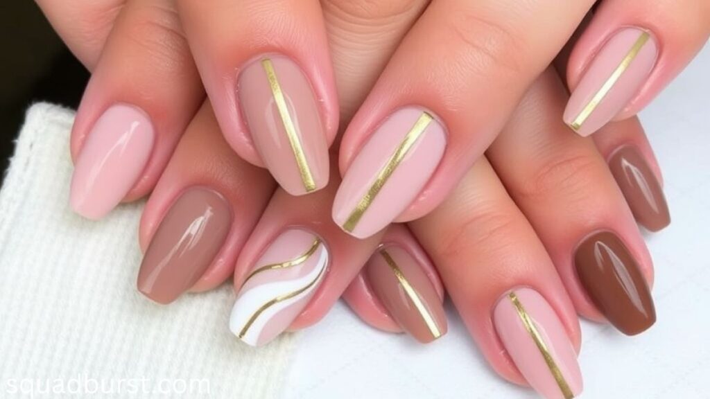 36 Stunning and Trendy Fall Short Nail Designs That Wow!