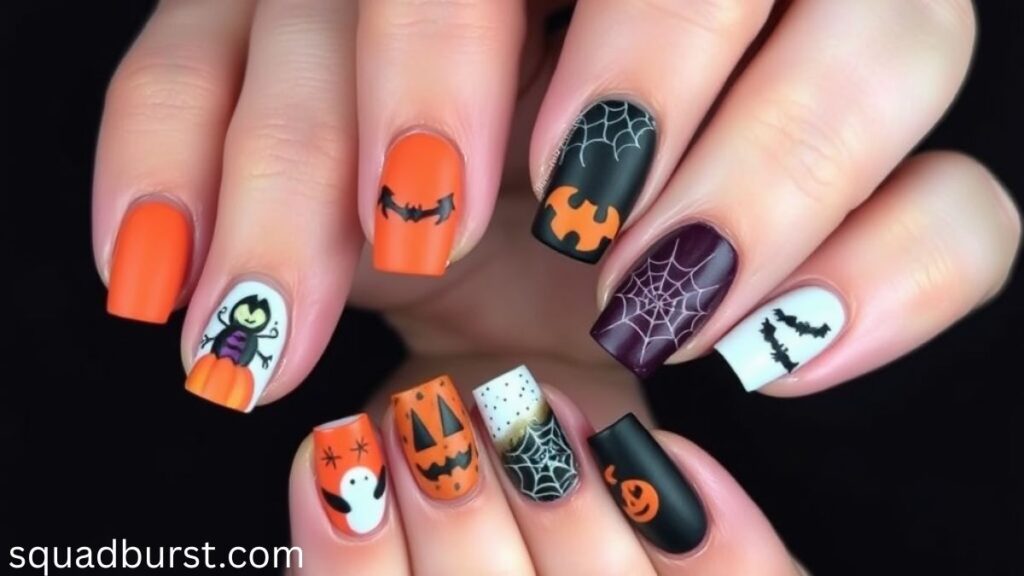36 Stunning and Trendy Fall Short Nail Designs That Wow!