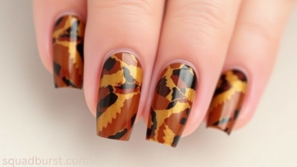 36 Stunning and Trendy Fall Short Nail Designs That Wow!