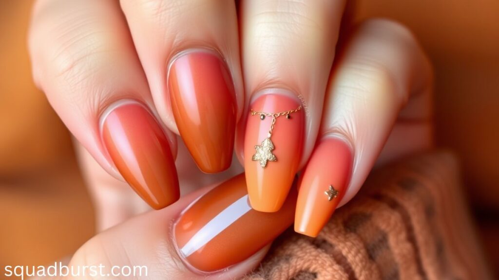 36 Stunning and Trendy Fall Short Nail Designs That Wow!