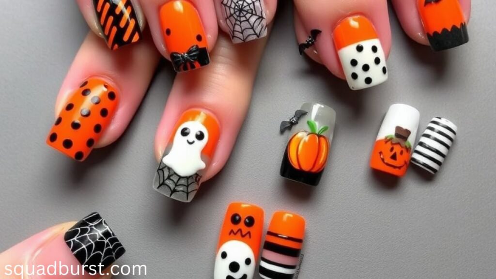 36 Stunning and Trendy Fall Short Nail Designs That Wow!