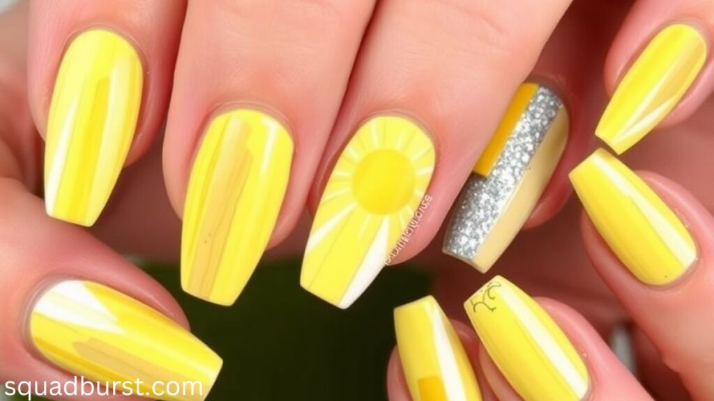 24 Sunshine Nail Designs to Brighten Your Summer ☀️