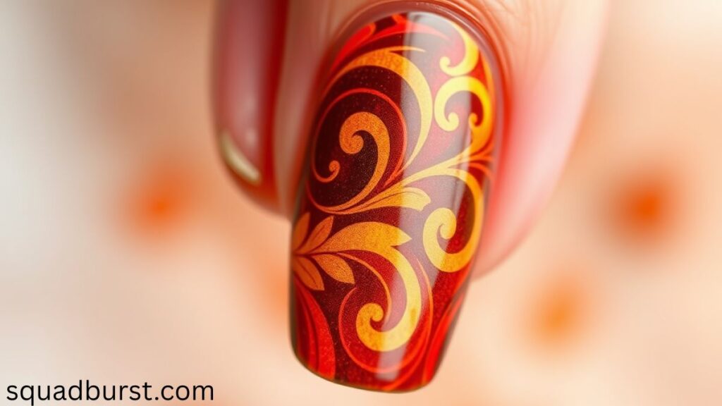 36 Stunning and Trendy Fall Short Nail Designs That Wow!