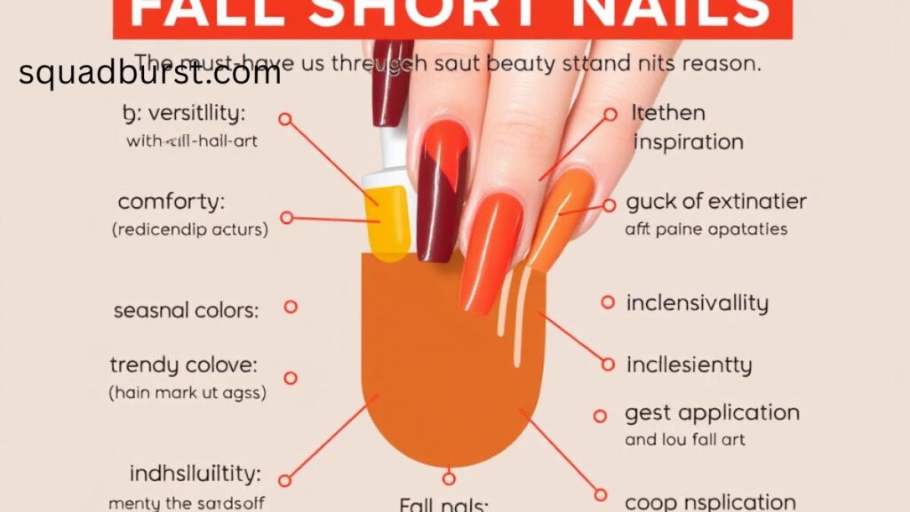 36 Stunning and Trendy Fall Short Nail Designs That Wow!