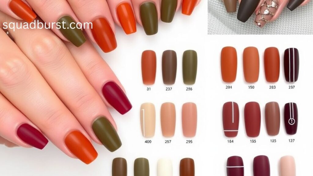 36 Stunning and Trendy Fall Short Nail Designs That Wow!