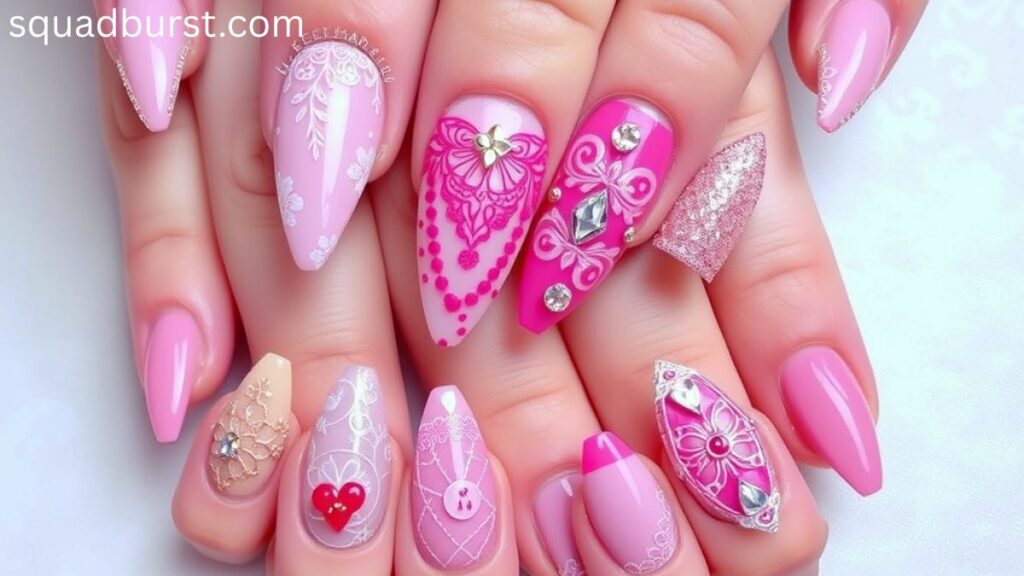 34 Blooming Pink Spring Nail Designs to Refresh Your Look