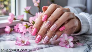 34 Blooming Pink Spring Nail Designs to Refresh Your Look