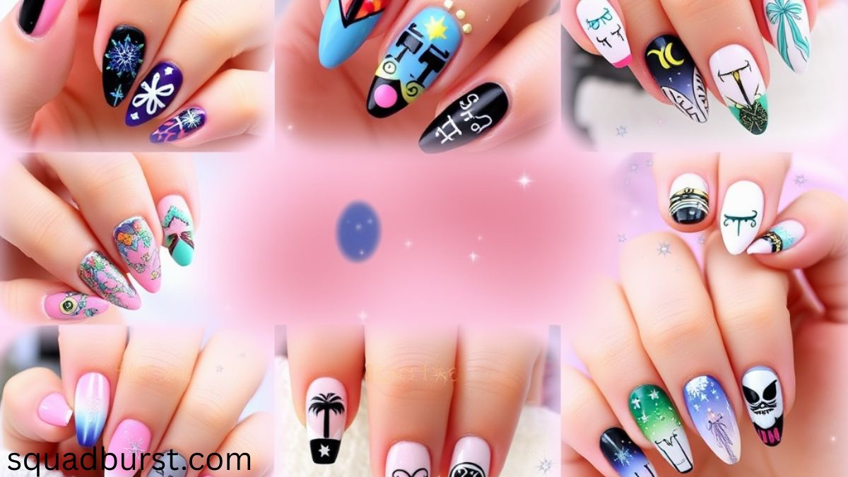 🌟 33 Stunning Gemini Nail Designs You Should Try Now