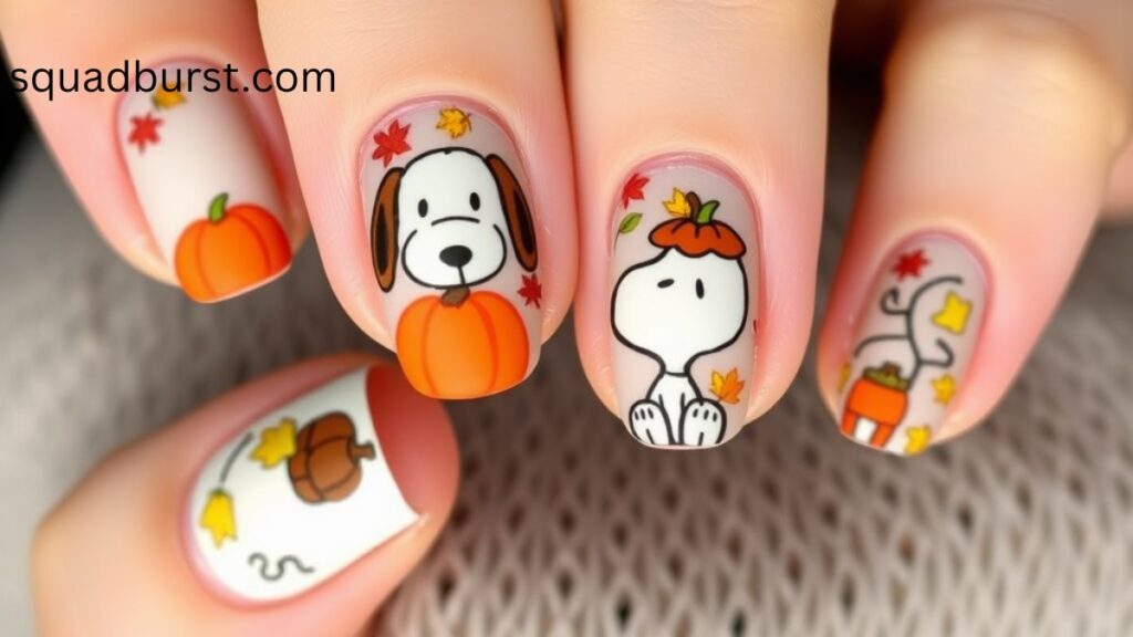 36 Stunning and Trendy Fall Short Nail Designs That Wow!