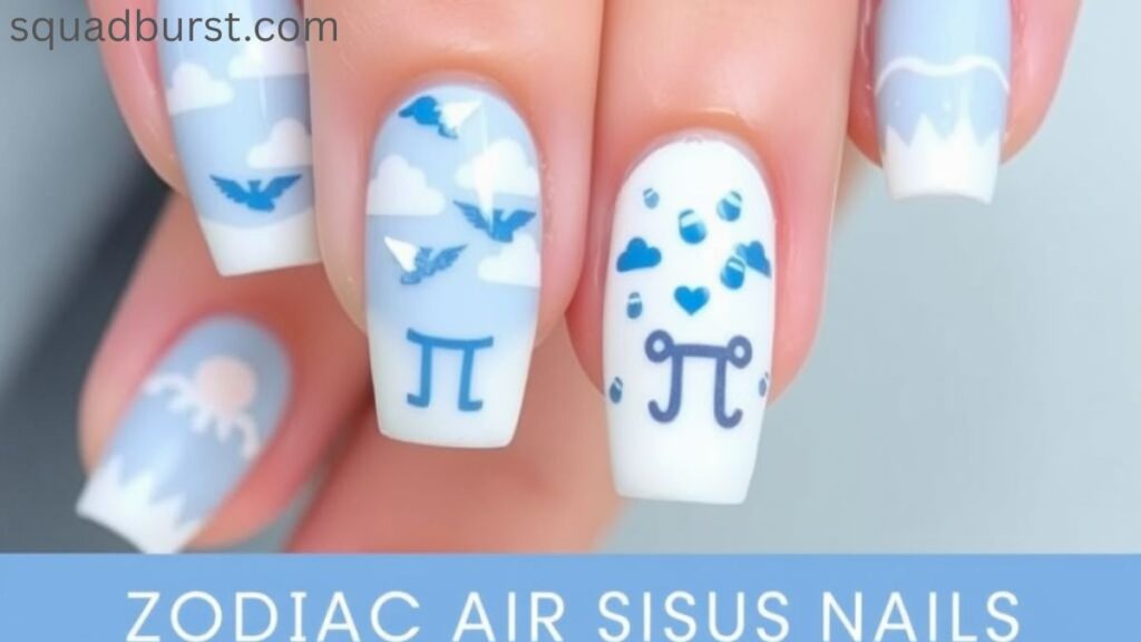 🌟 33 Stunning Gemini Nail Designs You Should Try Now