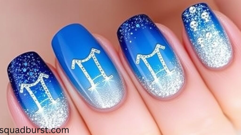 🌟 33 Stunning Gemini Nail Designs You Should Try Now