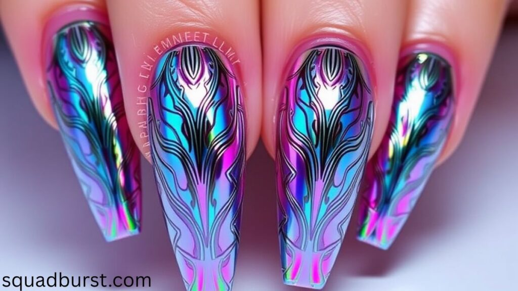 🌟 33 Stunning Gemini Nail Designs You Should Try Now