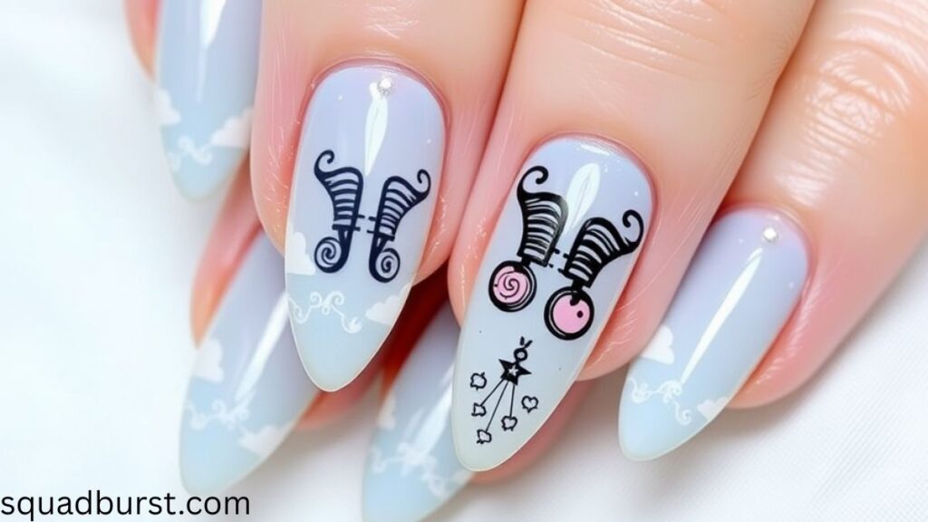 🌟 33 Stunning Gemini Nail Designs You Should Try Now