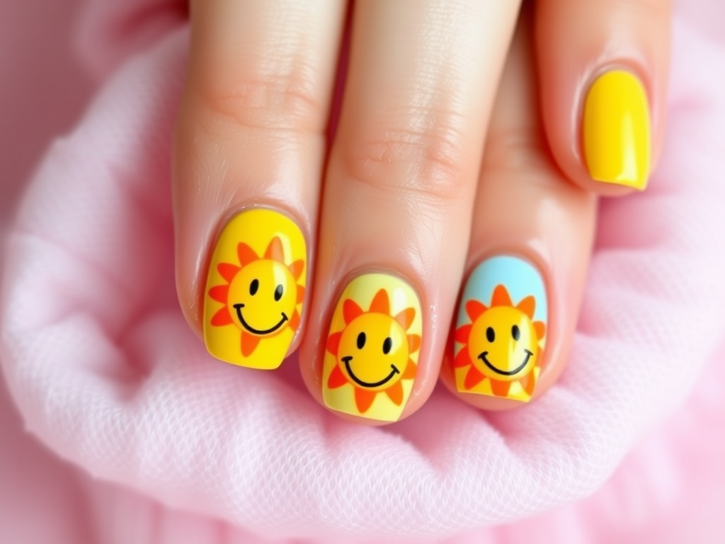 24 Sunshine Nail Designs to Brighten Your Summer ☀️