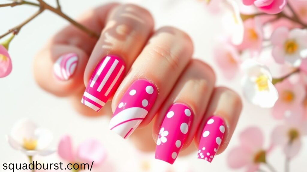34 Blooming Pink Spring Nail Designs to Refresh Your Look