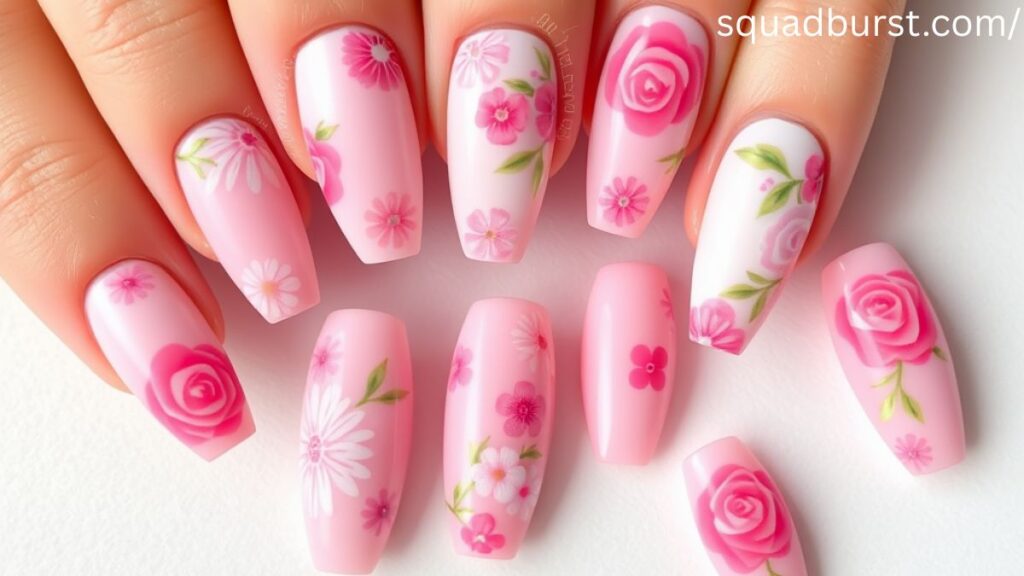 34 Blooming Pink Spring Nail Designs to Refresh Your Look