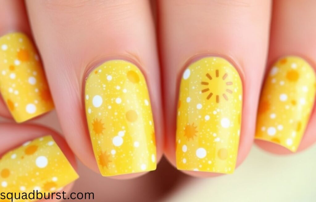 24 Sunshine Nail Designs to Brighten Your Summer ☀️