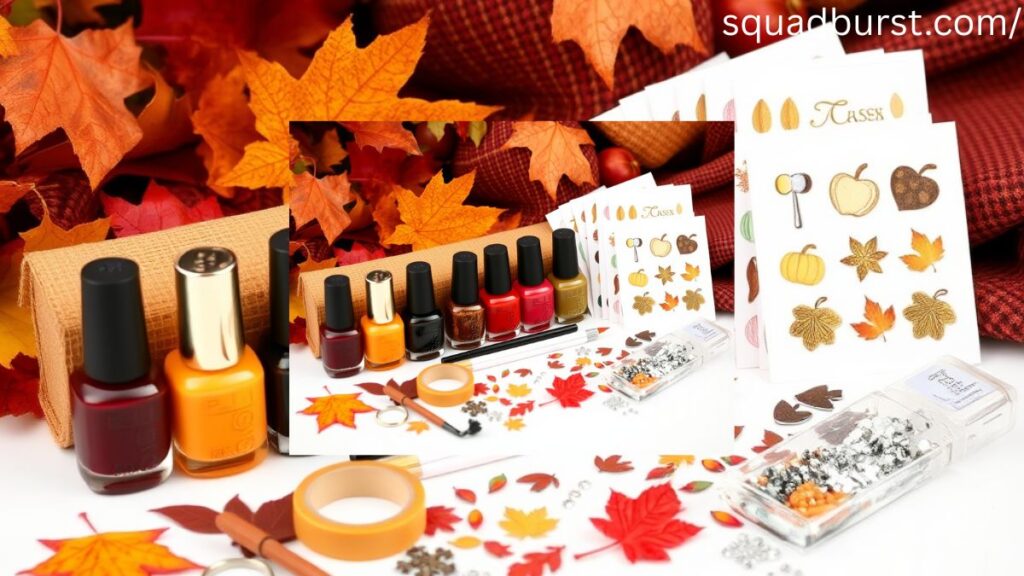 30 Fall Nail Ideas with Leaves (That Scream Pumpkin Spice Latte Season!)