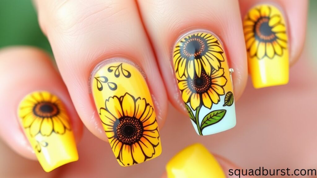 24 Yellow French Tip Nails to Try If You Love to Be Different