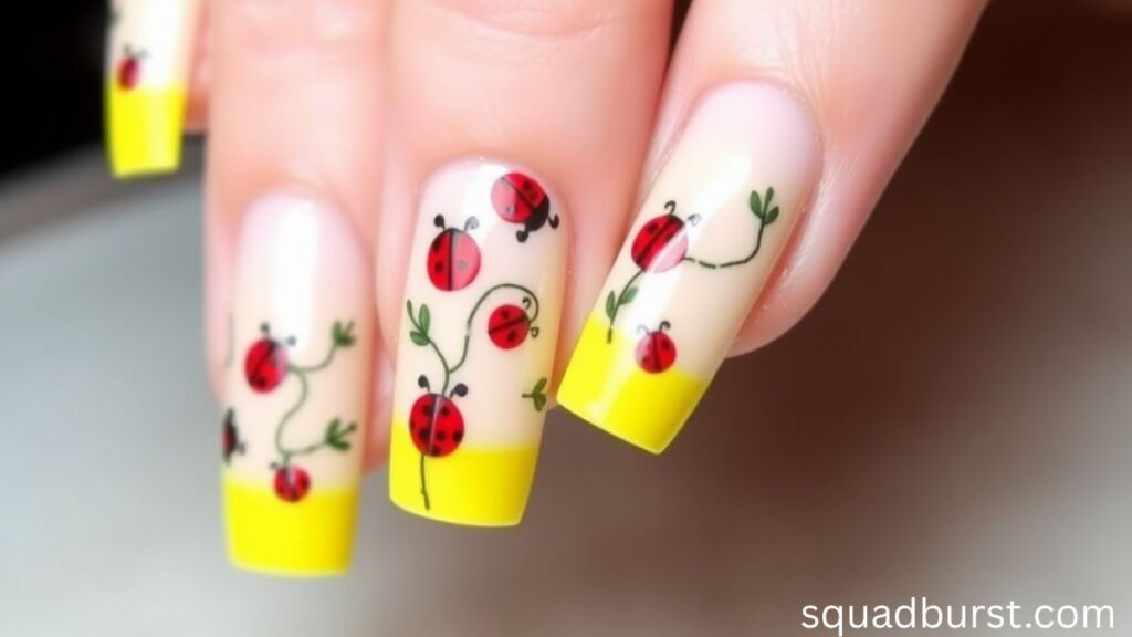 24 Yellow French Tip Nails to Try If You Love to Be Different