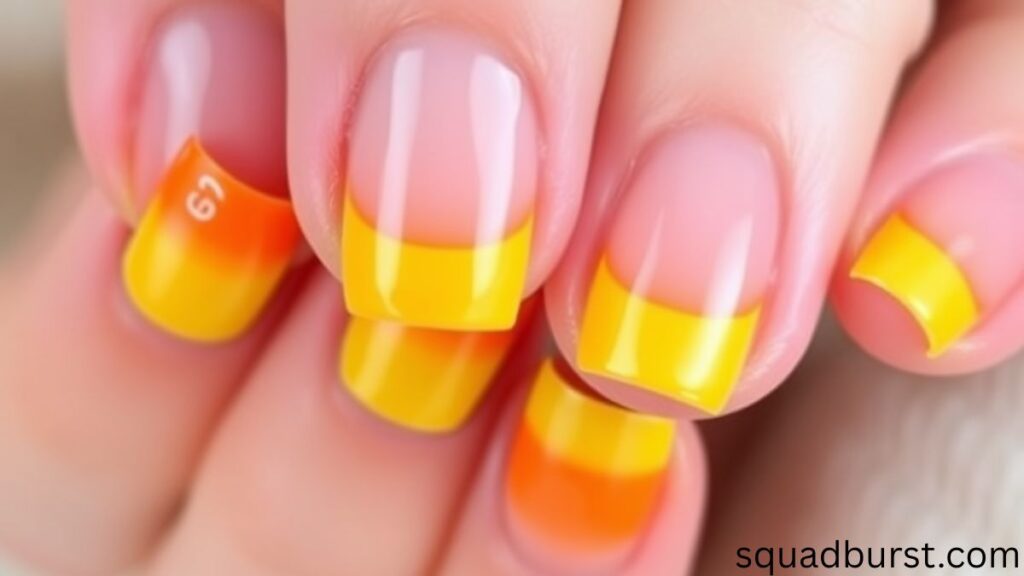 24 Yellow French Tip Nails to Try If You Love to Be Different