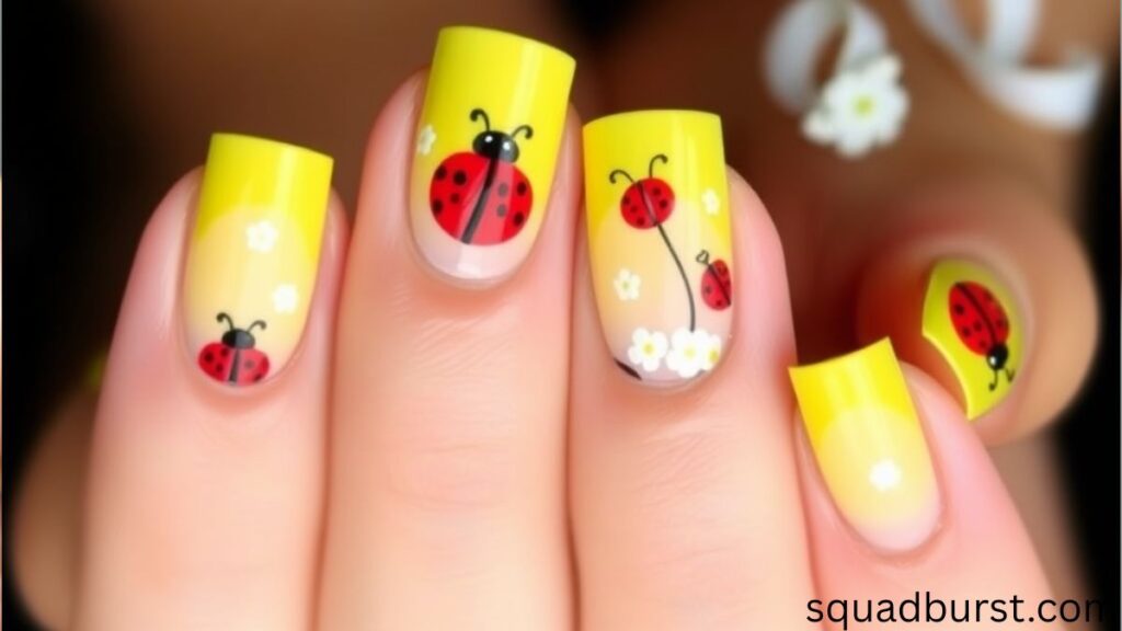 24 Yellow French Tip Nails to Try If You Love to Be Different