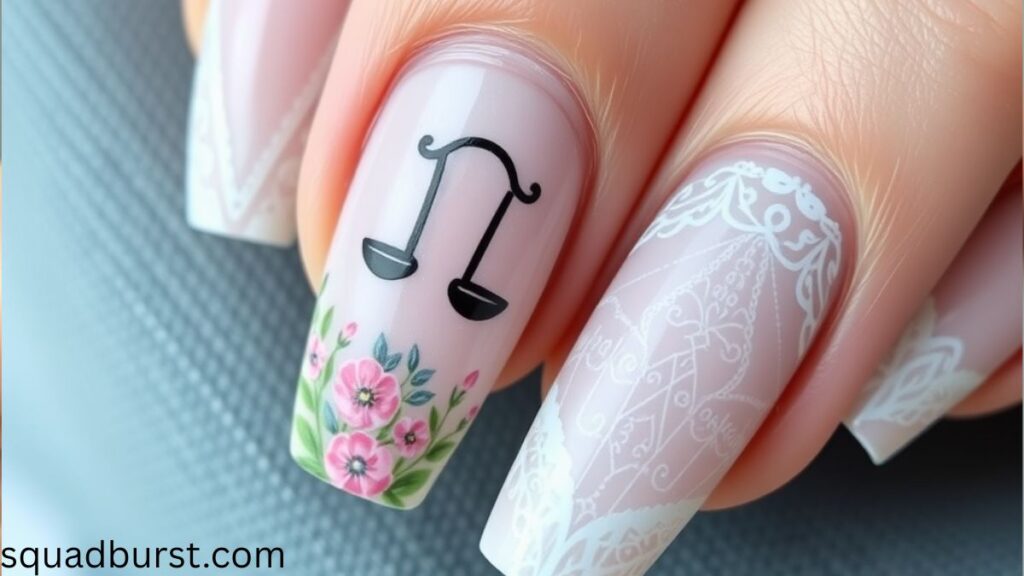 32 Libra Nail Designs: Harmonize Your Look and Style!