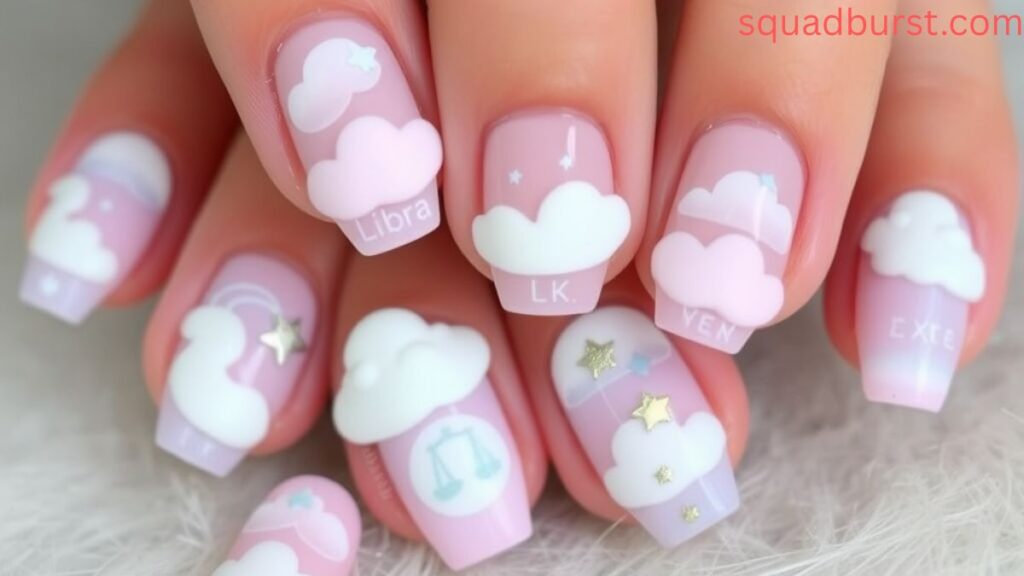 32 Libra Nail Designs: Harmonize Your Look and Style!