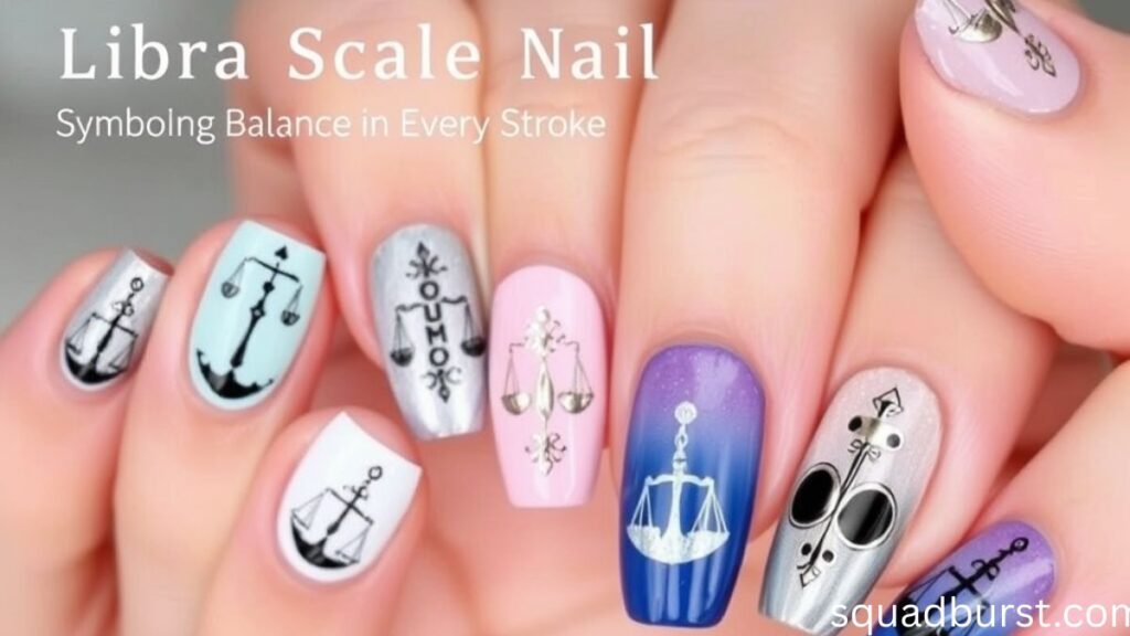 32 Libra Nail Designs: Harmonize Your Look and Style!