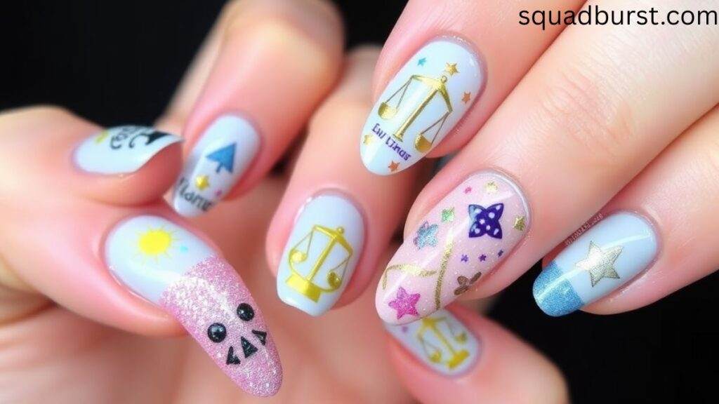 32 Libra Nail Designs: Harmonize Your Look and Style!