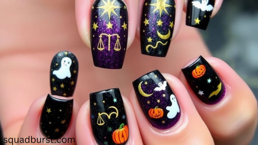 32 Libra Nail Designs: Harmonize Your Look and Style!