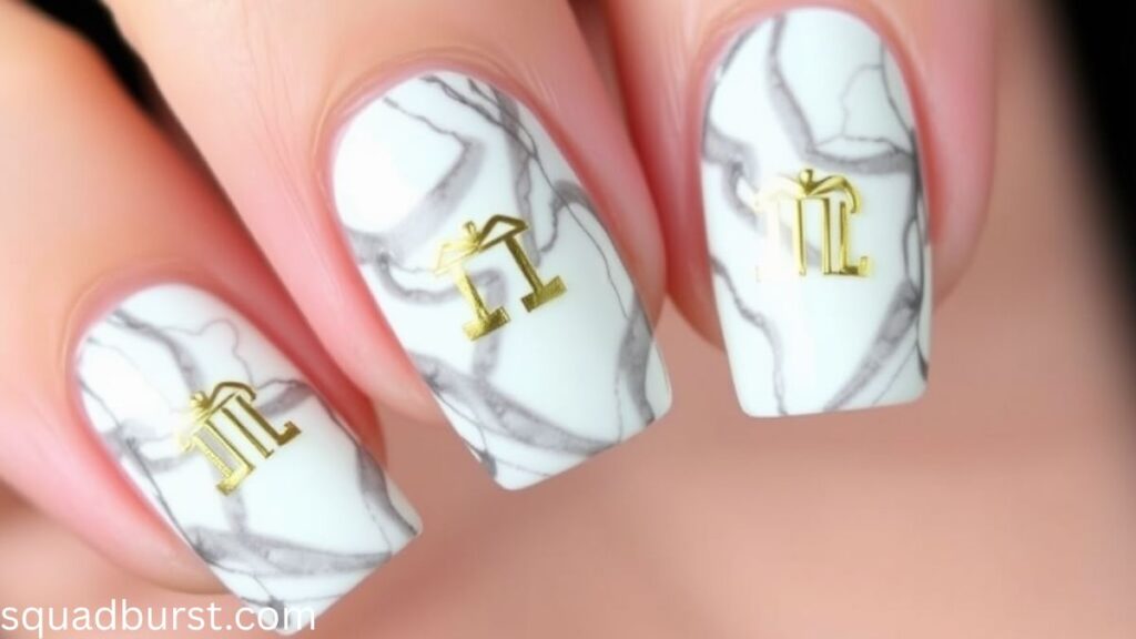 32 Libra Nail Designs: Harmonize Your Look and Style!