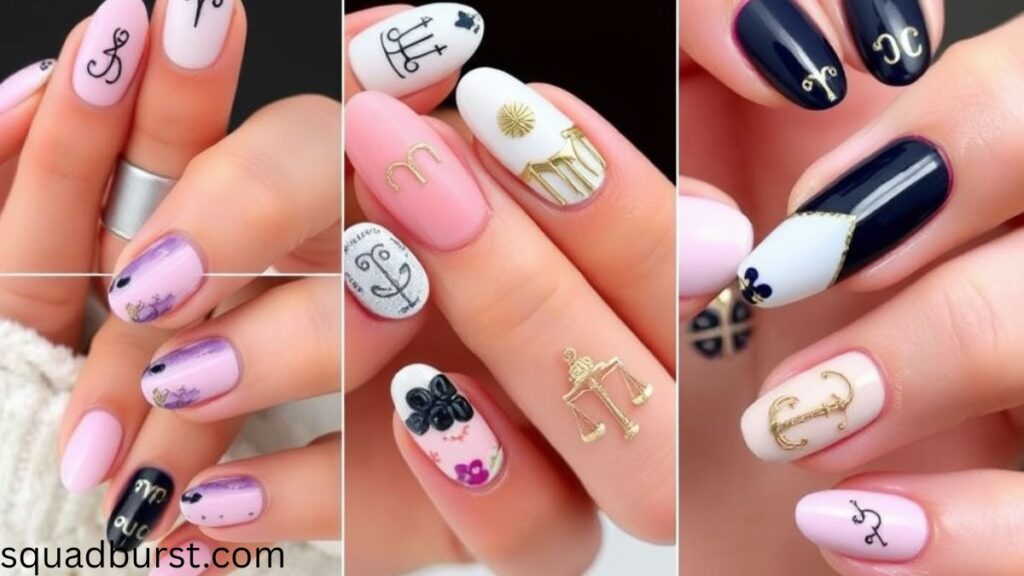 32 Libra Nail Designs: Harmonize Your Look and Style!