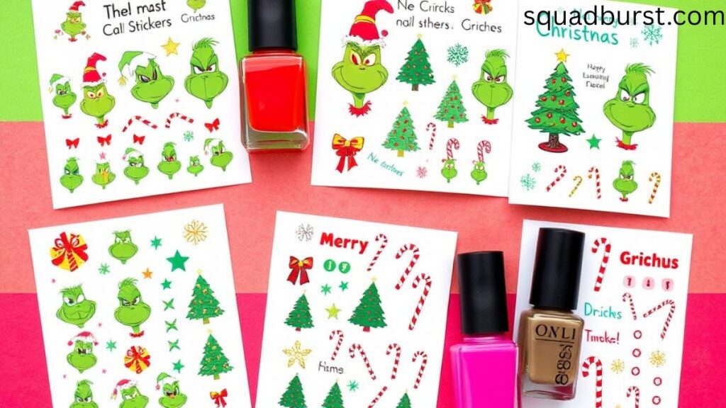 34 Christmas Nail Designs Grinch to Get Inspired