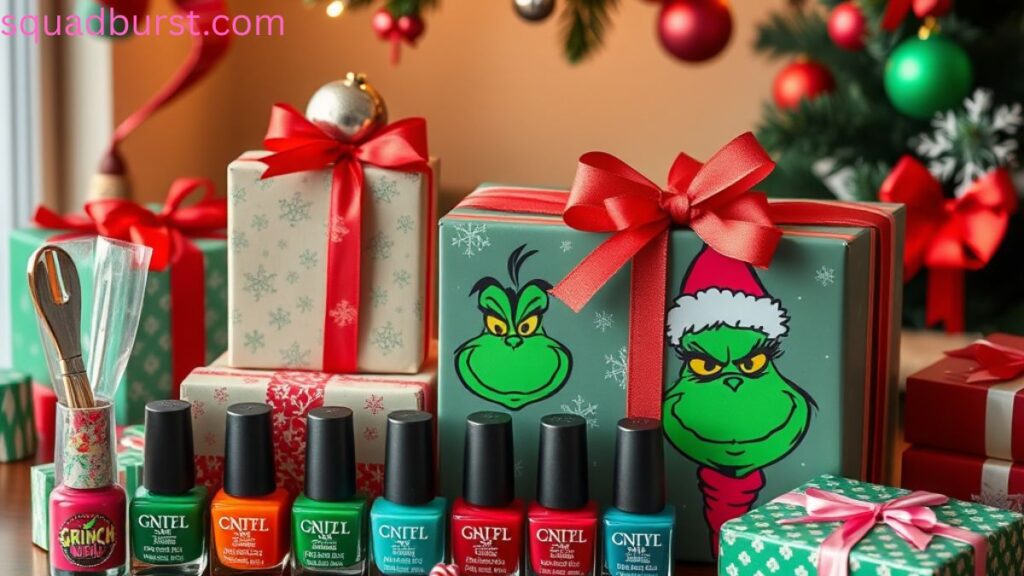 34 Christmas Nail Designs Grinch to Get Inspired