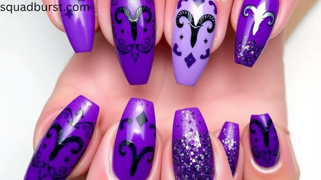 31 Aries Nail Designs: Cosmic Nails Made Easy!