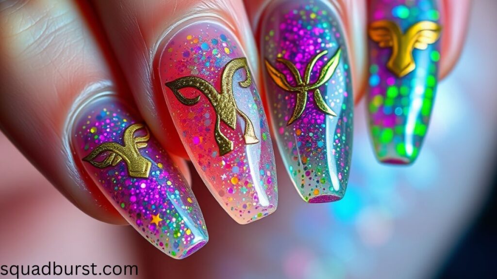 31 Aries Nail Designs: Cosmic Nails Made Easy!