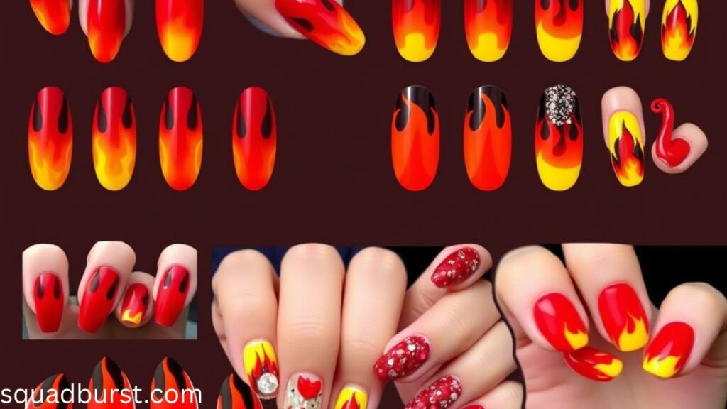 31 Aries Nail Designs: Cosmic Nails Made Easy!