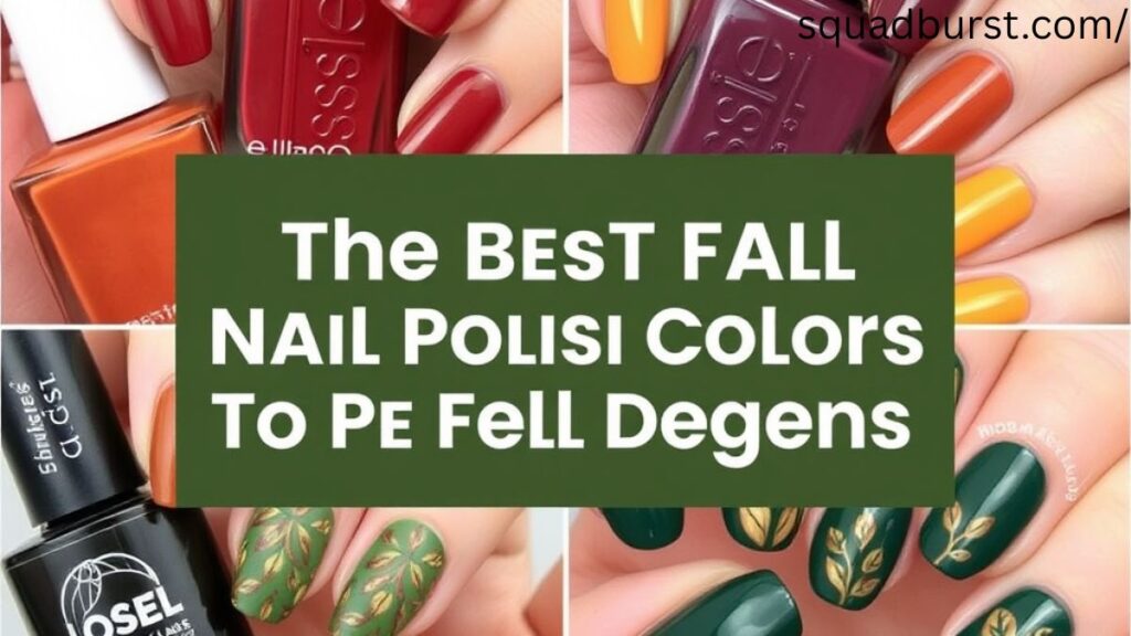 30 Fall Nail Ideas with Leaves (That Scream Pumpkin Spice Latte Season!)