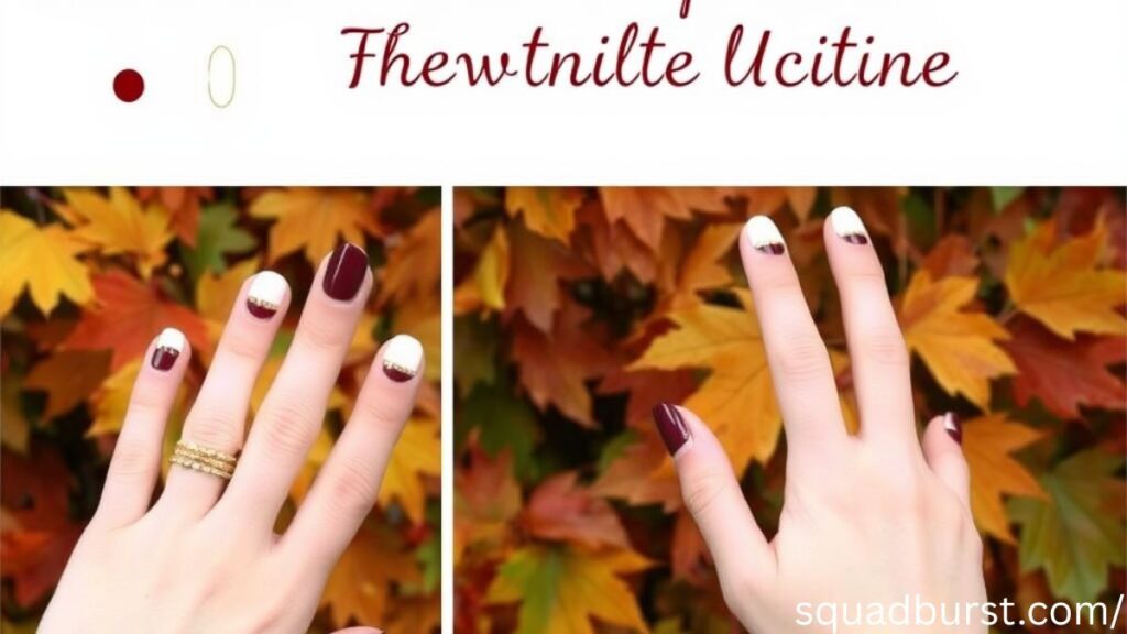 30 Fall Nail Ideas with Leaves (That Scream Pumpkin Spice Latte Season!)