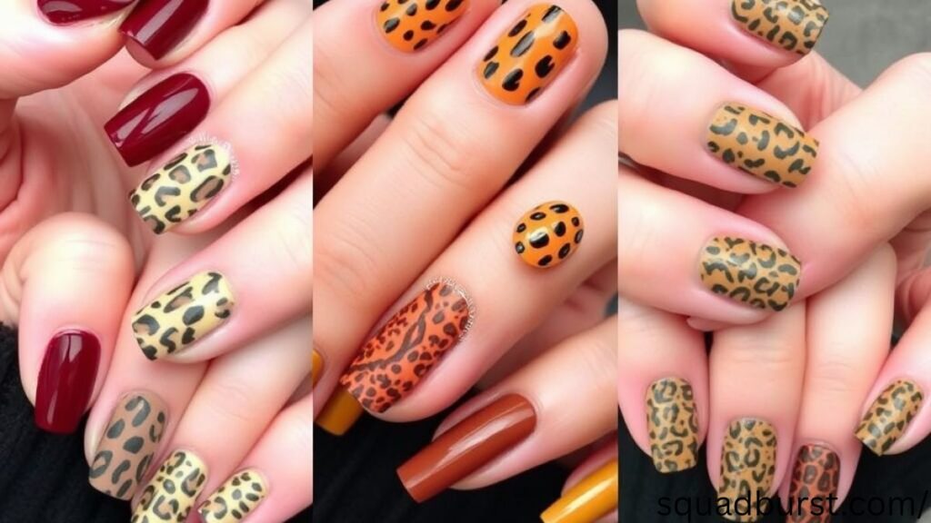 30 Fall Nail Ideas with Leaves (That Scream Pumpkin Spice Latte Season!)