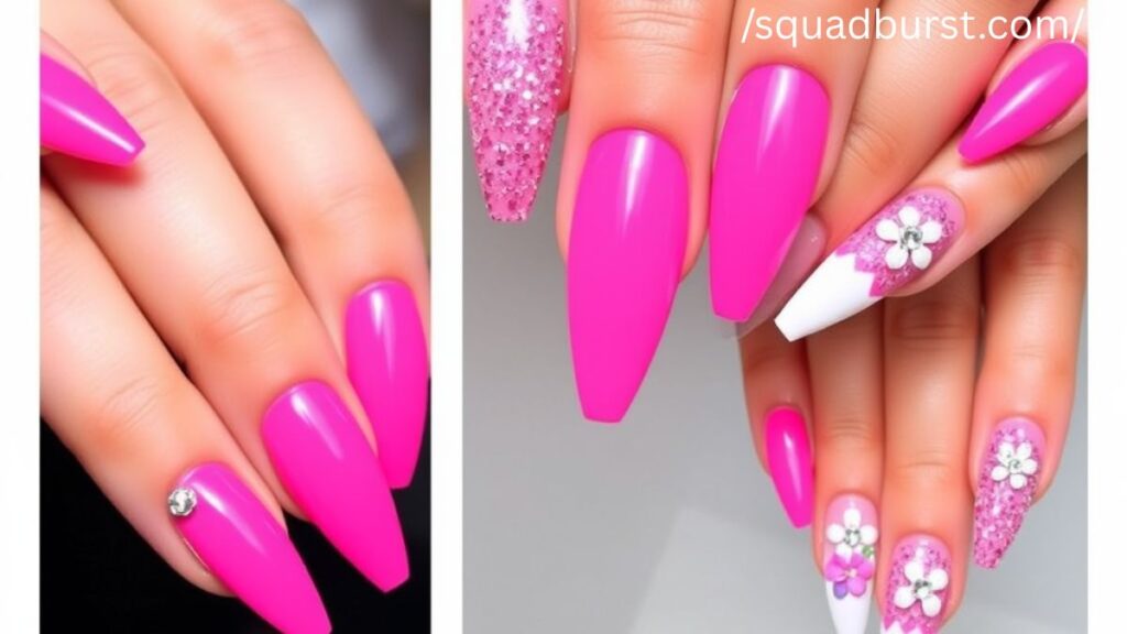 26 Stunning Barbie Pink Nail Designs to Try Right Now