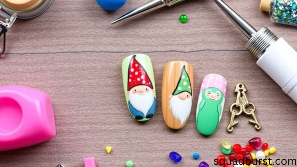 25 Christmas Gnome Nail Designs to Spread the Holiday Joy!