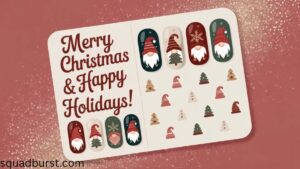 25 Christmas Gnome Nail Designs to Spread the Holiday Joy!