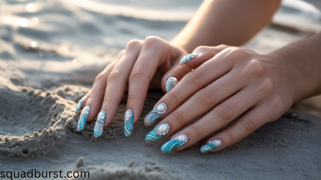26 Glistening Chrome Nail Designs for That Magical Look