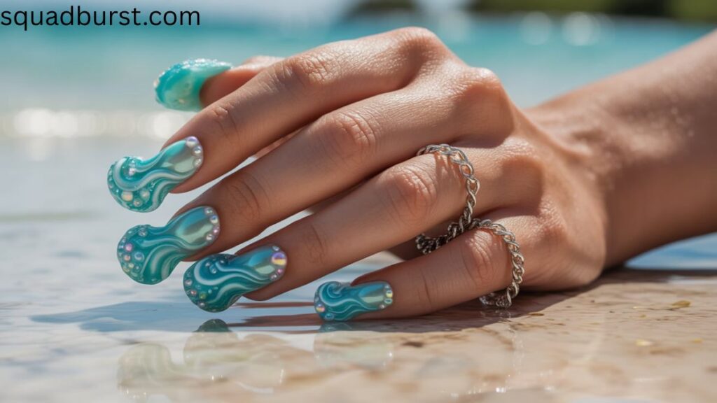 26 Glistening Chrome Nail Designs for That Magical Look