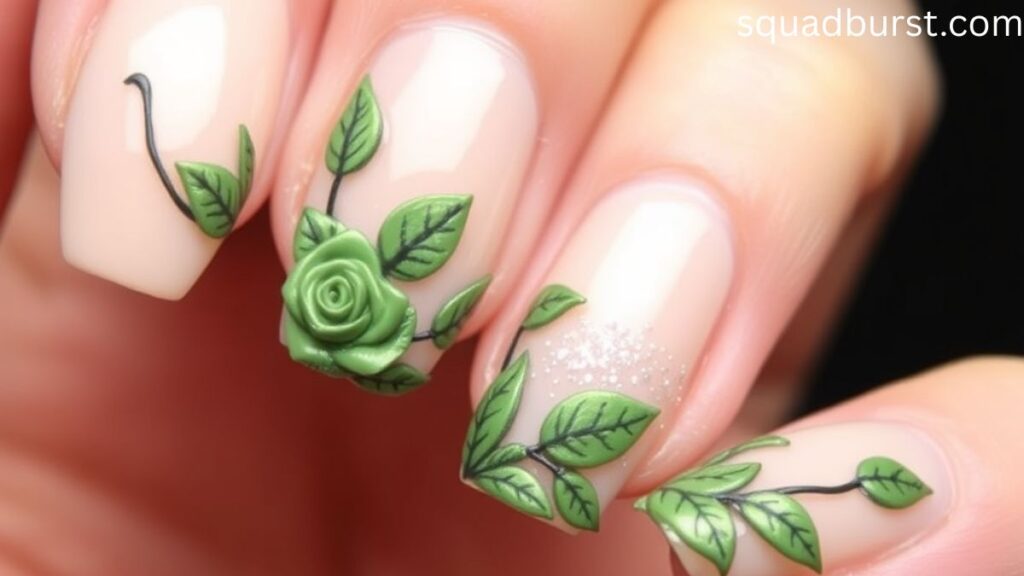 40 Plant Themed Nails: The Ultimate Nature Lovers’ Guide