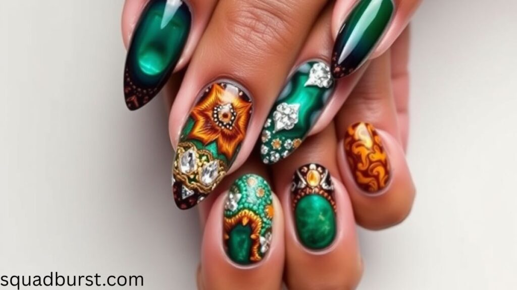 26 African Nail Designs for a Bold New Look: Celebrate Culture Through Stunning Nail Art