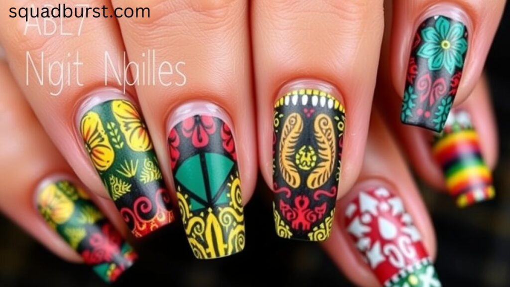 26 African Nail Designs for a Bold New Look: Celebrate Culture Through Stunning Nail Art