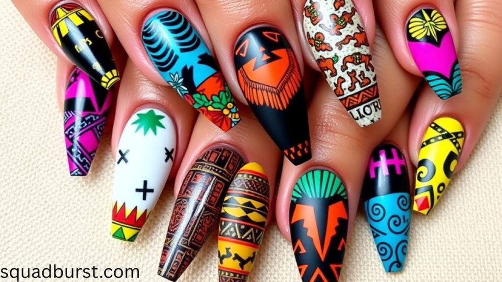 26 African Nail Designs for a Bold New Look: Celebrate Culture Through Stunning Nail Art